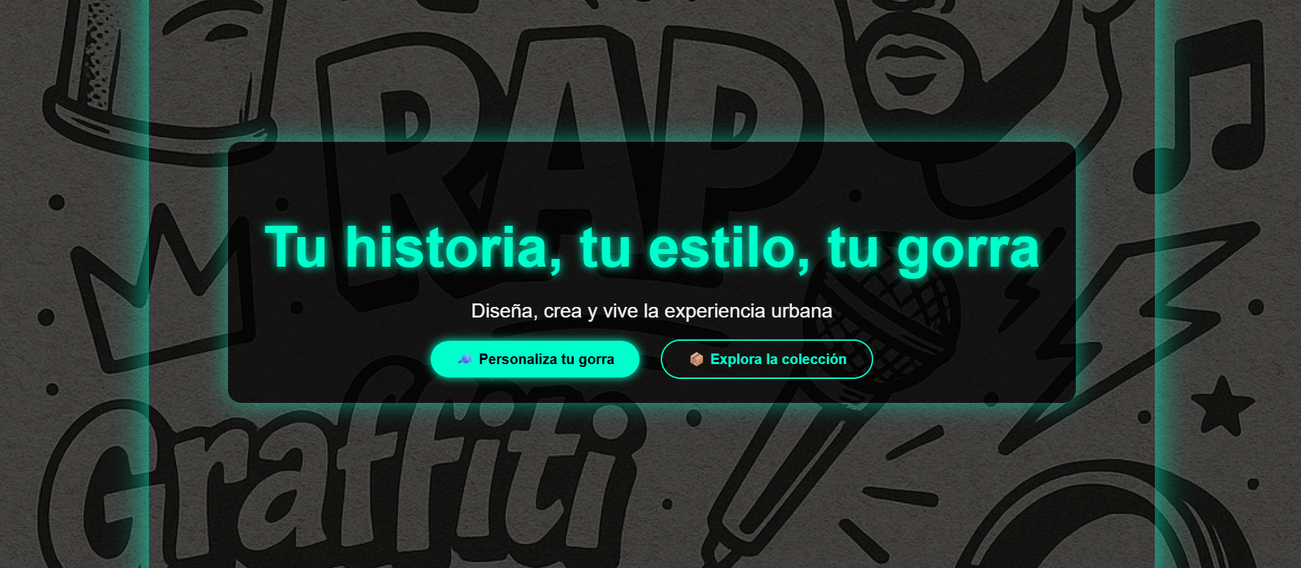 Sitio web de Gorras Urbanas